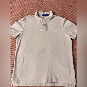 Ralph Lauren Men's Beige Polo Shirt
